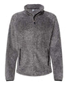 J. America 8463 Women's Boundary Shag Frosty Sherpa Full-Zip