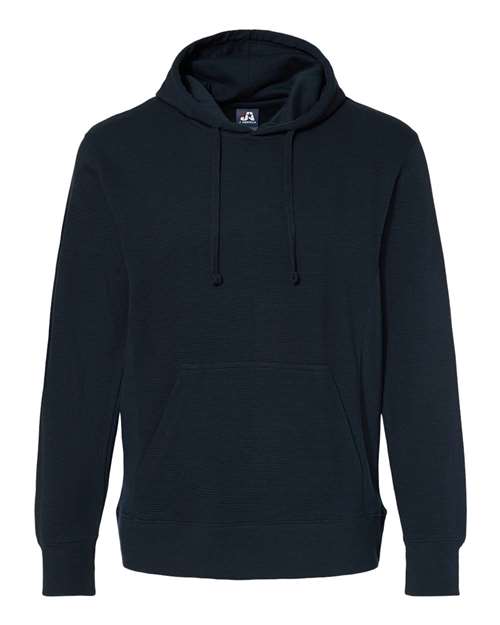 J. America 8706 Men's Ripple Fleece Hooded Sweatshirt
