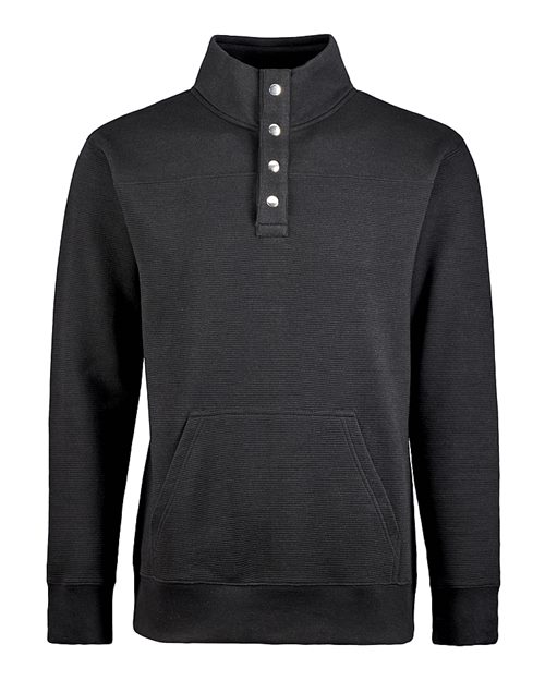 J. America 8708 Men's Ripple Fleece Snap Sweatshirt