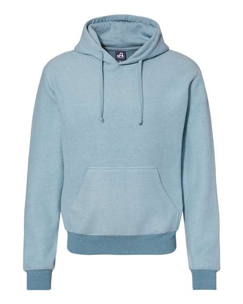 J. America 8709 Men's Flip Side Fleece Hooded Sweatshirt