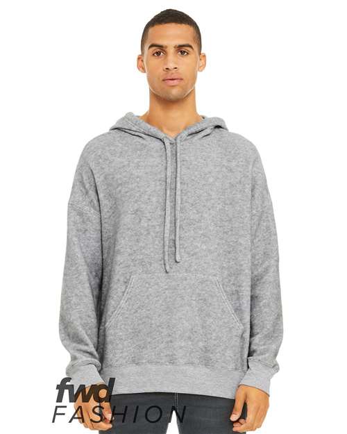 BELLA + CANVAS 3329 Unisex FWD Fashion Sueded Fleece Hoodie