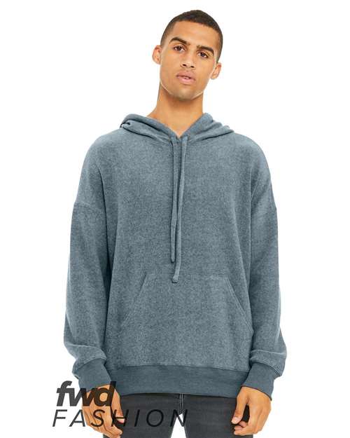 BELLA + CANVAS 3329 Unisex FWD Fashion Sueded Fleece Hoodie