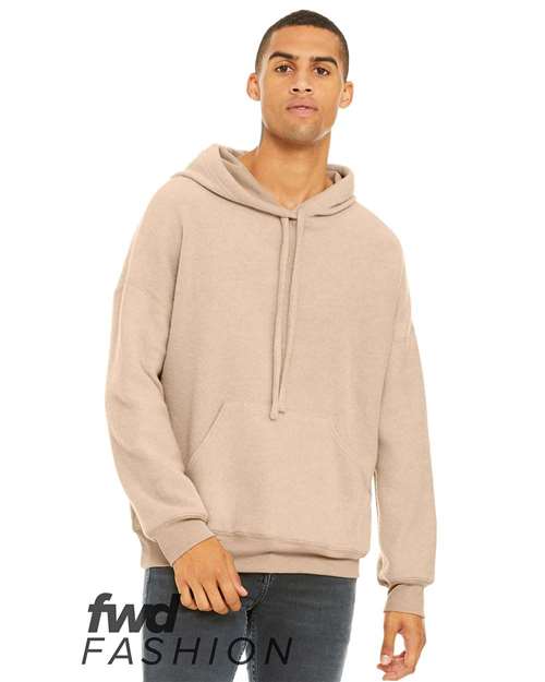 BELLA + CANVAS 3329 Unisex FWD Fashion Sueded Fleece Hoodie