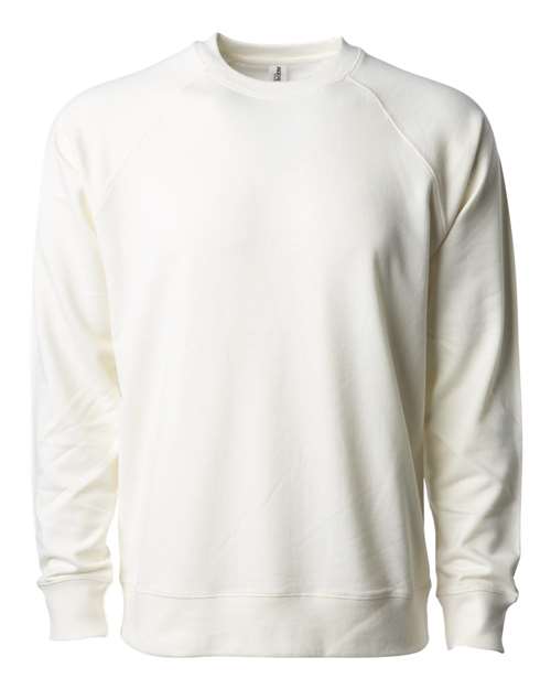 Independent Trading Co. SS1000C Unisex Icon Lightweight Loopback Terry Crewneck Sweatshirt