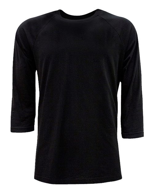 Next Level 6251 Unisex CVC Three-Quarter Sleeve Raglan T-Shirt