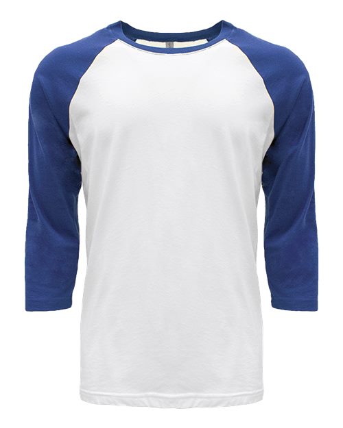Next Level 6251 Unisex CVC Three-Quarter Sleeve Raglan T-Shirt