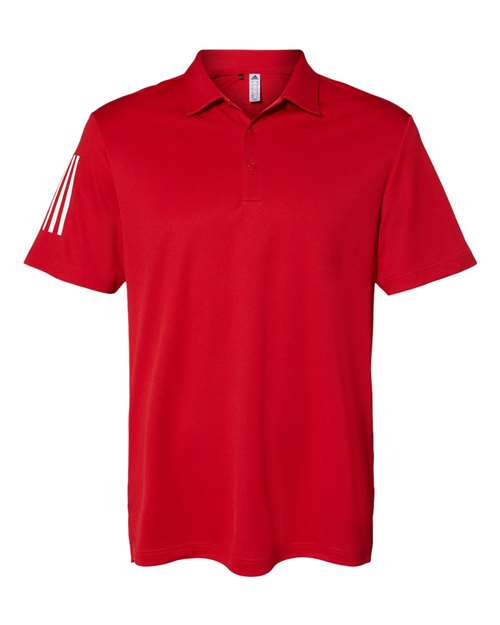 Adidas A480 Men's Floating 3-Stripes Polo