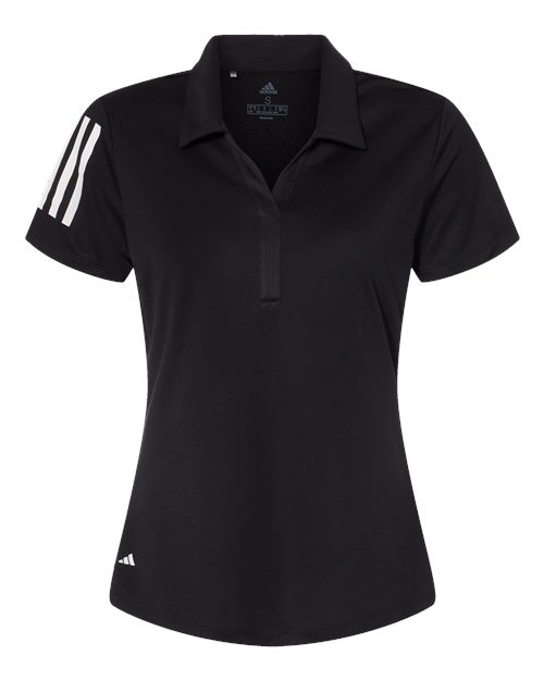 Adidas A481 Women's Floating 3-Stripes Polo