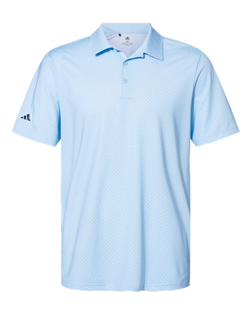 Adidas A498 Men's Diamond Dot Print Polo