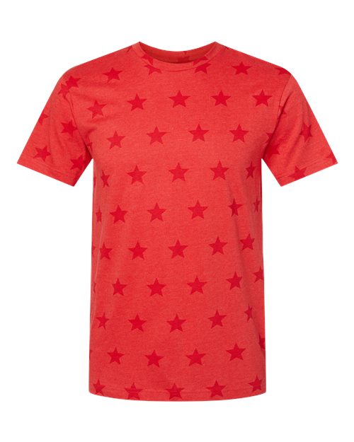 Code Five 3929 Men's Star Print Tee