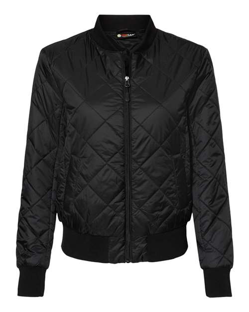 Weatherproof W21752 Women's HeatLast™ Quilted Packable Bomber