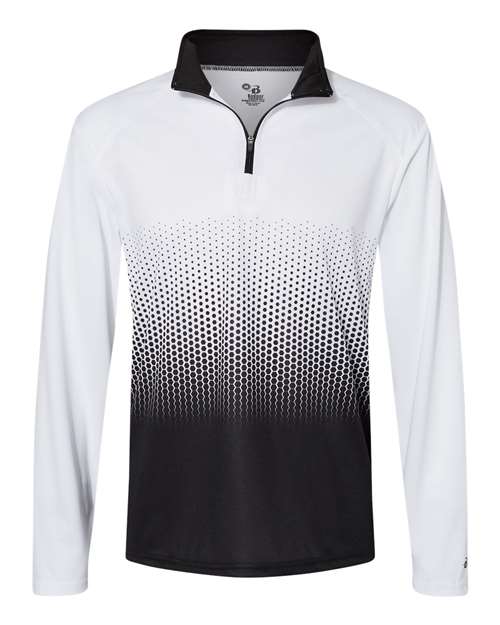 Badger 4222 Men's Hex 2.0 Quarter-Zip Pullover