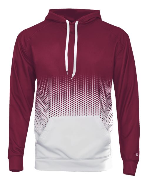 Badger 1404 Men's Hex 2.0 Hooded Sweatshirt