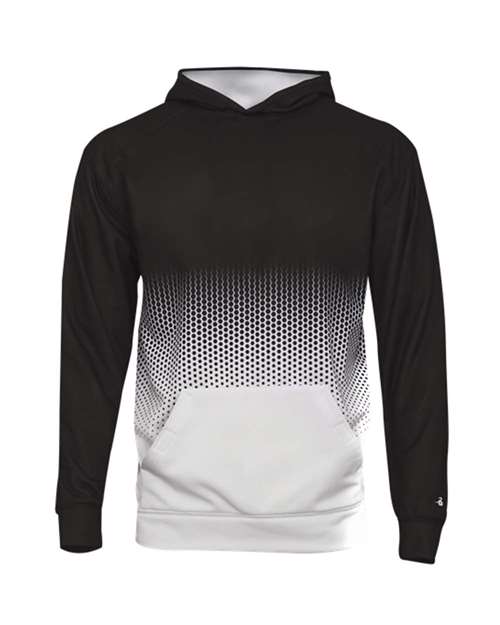 Badger 2404 Youth Hex 2.0 Hooded Sweatshirt