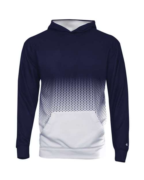 Badger 2404 Youth Hex 2.0 Hooded Sweatshirt