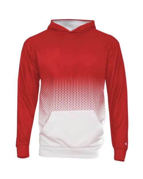 Badger 2404 Youth Hex 2.0 Hooded Sweatshirt
