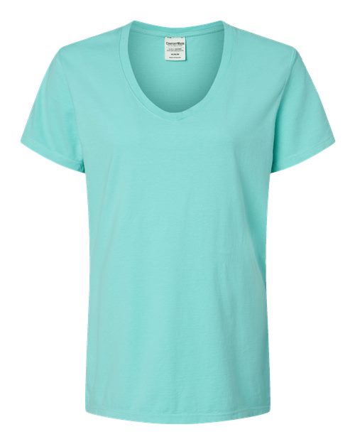ComfortWash by Hanes GDH125 Women's Garment-Dyed V-Neck T-Shirt