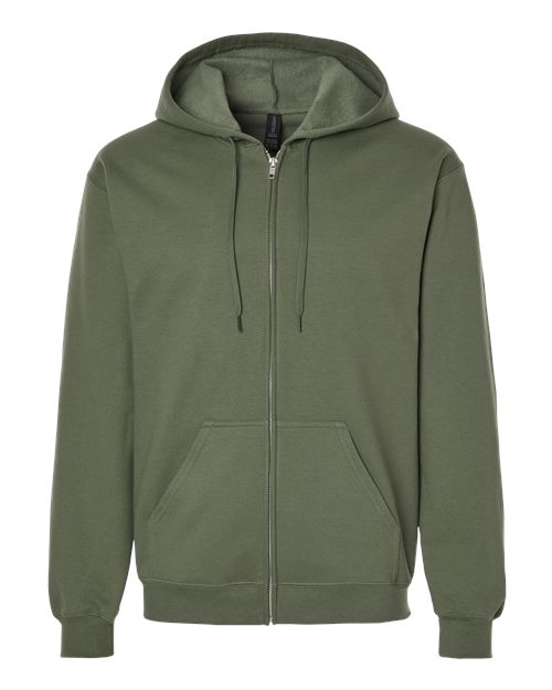 Gildan SF600 Unisex Softstyle® Full-Zip Hooded Sweatshirt