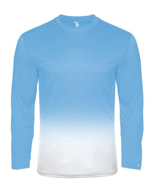 Badger 4204 Men's Ombre Long Sleeve T-Shirt