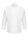 Chef Designs 044X Mimix™ Ten Knot Button Chef Coat with OilBlok