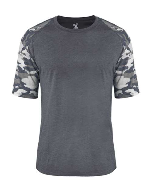 Badger 4970 Men's Vintage Camo Sport Triblend T-Shirt