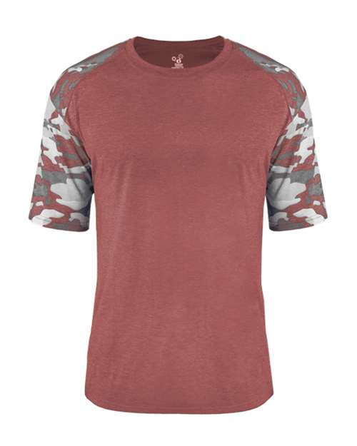 Badger 4970 Men's Vintage Camo Sport Triblend T-Shirt