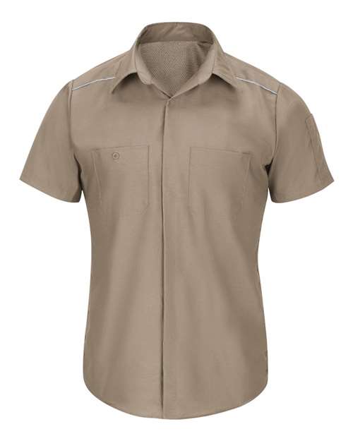 Red Kap SP4AT Men's Tall Short Sleeve Pro Airflow Work Shirt
