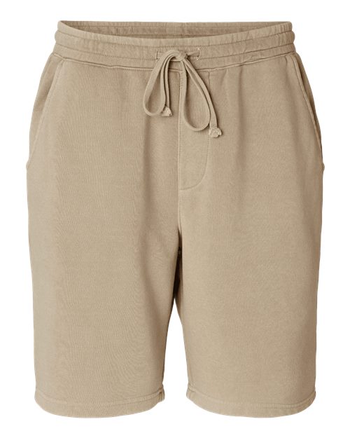 Independent Trading Co. PRM50STPD Unisex Pigment-Dyed Fleece Shorts