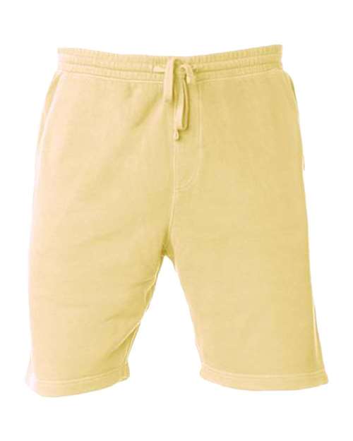 Independent Trading Co. PRM50STPD Unisex Pigment-Dyed Fleece Shorts