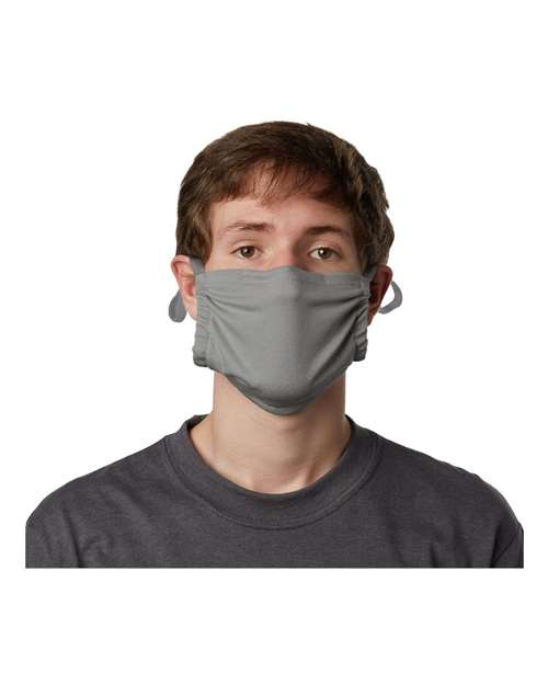 Hanes MKPKCR 2-Ply Cotton Pocket Face Mask