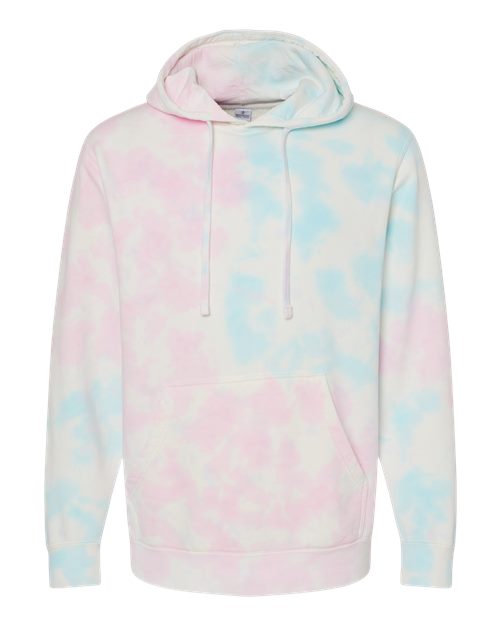 Independent Trading Co. PRM4500TD Unisex Midweight Tie-Dyed Hooded Sweatshirt