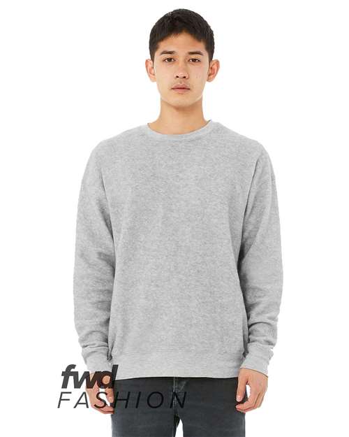 BELLA + CANVAS 3345 Unisex FWD Fashion Sueded Drop Shoulder Sweatshirt