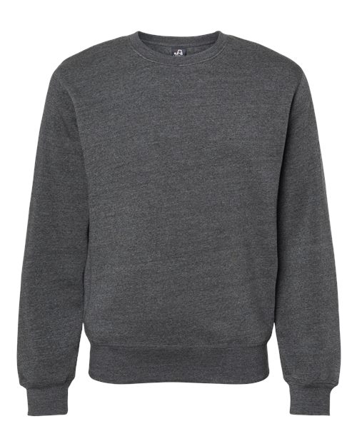 J. America 8870 Men's Triblend Fleece Crewneck Sweatshirt