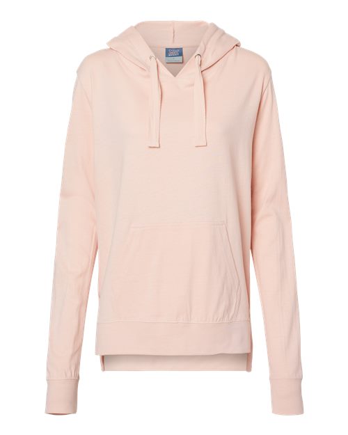 MV Sport W21404 Women's Sueded Jersey Hooded Sweatshirt