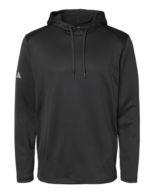 Adidas A530 Men's Textured Mixed Media Hooded Sweatshirt