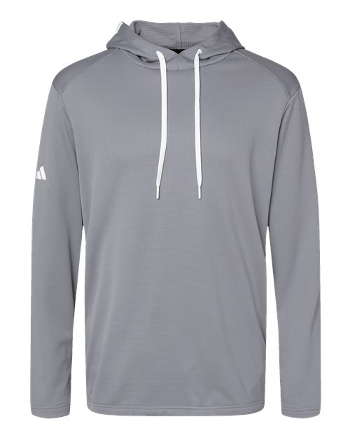Adidas A530 Men's Textured Mixed Media Hooded Sweatshirt