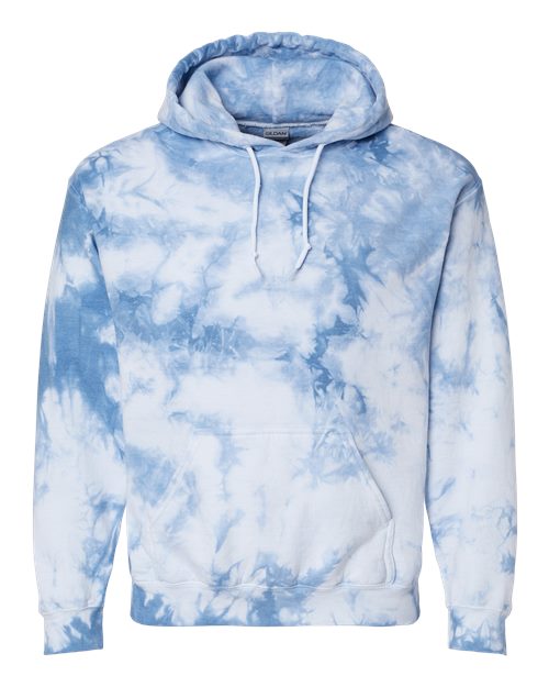 Dyenomite 680VR Unisex Blended Tie-Dyed Hooded Sweatshirt