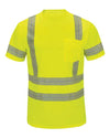 Red Kap SVY4 Men's High Visibility Short Sleeve T-Shirt