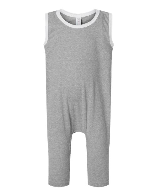 Rabbit Skins 4492 Infant Harborside Mélange Tank Romper