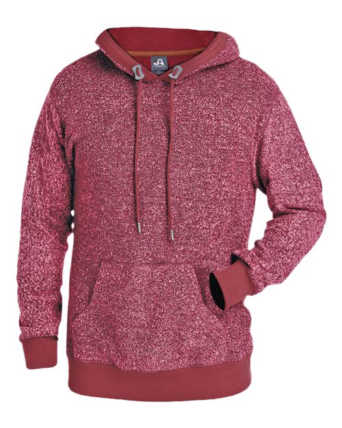 J. America 8711 Men's Aspen Fleece Hooded Sweatshirt