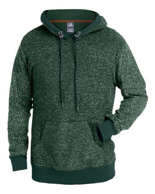 J. America 8711 Men's Aspen Fleece Hooded Sweatshirt