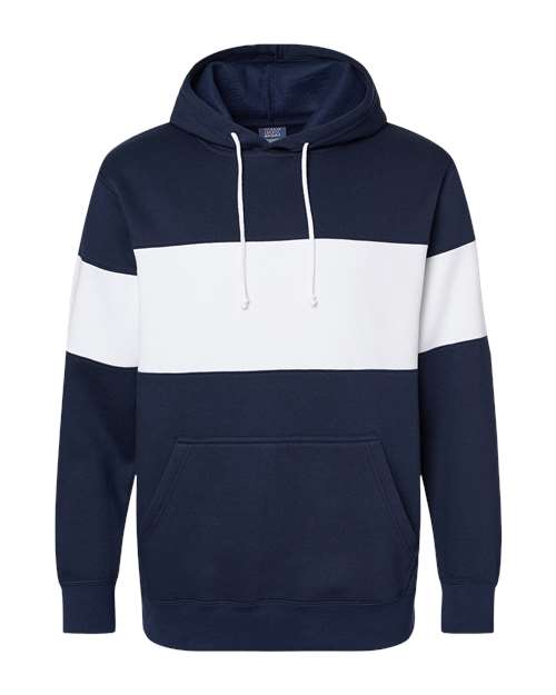 MV Sport 22709 Unisex Classic Fleece Colorblocked Hooded Sweatshirt