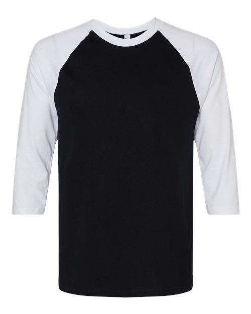 American Apparel 2003CVC CVC Three-Quarter Sleeve Tee