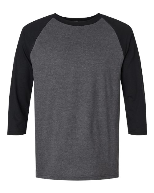 American Apparel 2003CVC CVC Three-Quarter Sleeve Tee