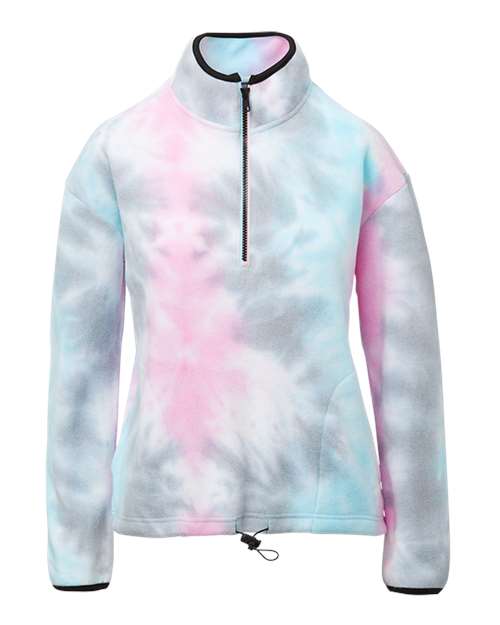 MV Sport W21138 Women's Aurora Polar Fleece Quarter-Zip Pullover