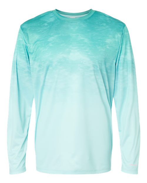 Paragon 229 Unisex Montauk Oceanic Fade Performance Long Sleeve T-Shirt