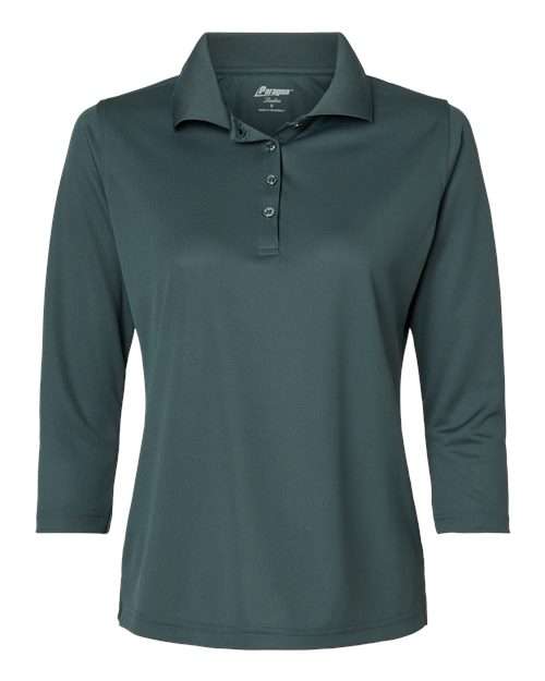 Paragon 120 Women's Lady Palm Three-Quarter Sleeve Polo