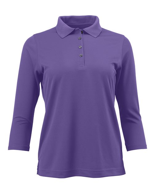 Paragon 120 Women's Lady Palm Three-Quarter Sleeve Polo