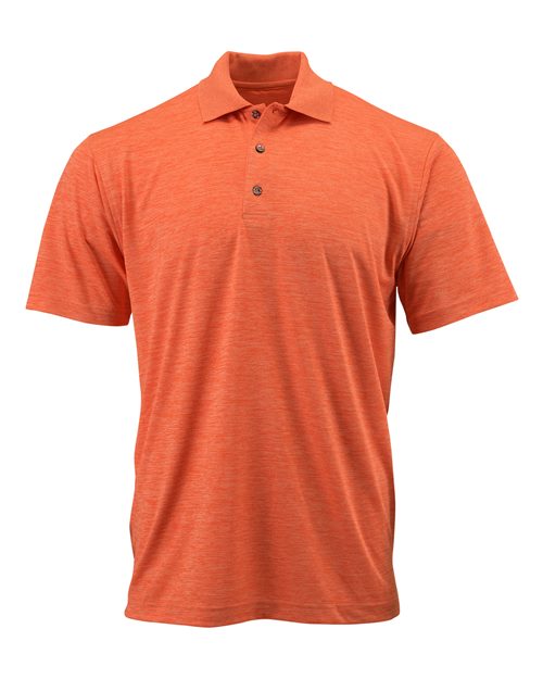 Paragon 130 Men's Dakota Striated Heather Polo