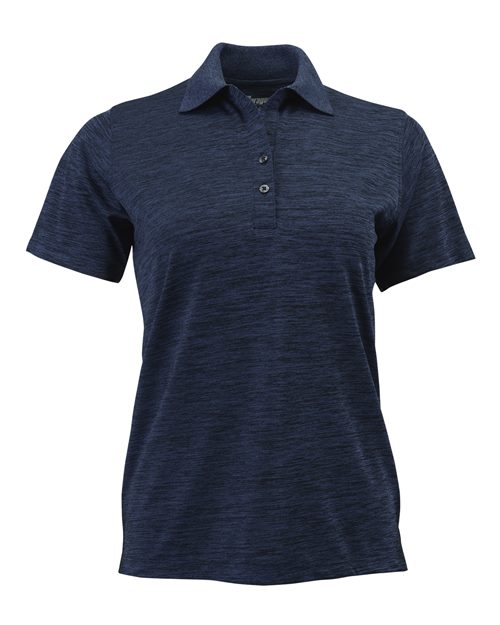 Paragon 131 Women's Dakota Striated Heather Polo